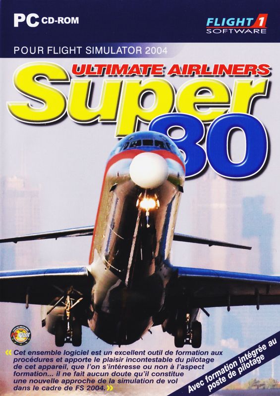 Front Cover for Ultimate Airliners: Super 80 (Windows)