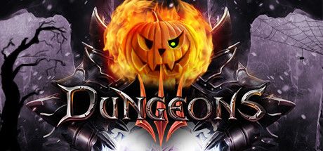 Front Cover for Dungeons III (Linux and Macintosh and Windows) (Steam release): Halloween 2021 version
