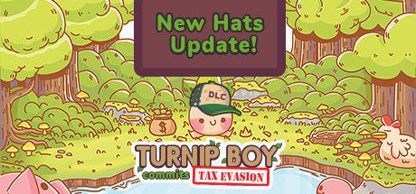Front Cover for Turnip Boy Commits Tax Evasion (Linux and Macintosh and Windows) (Steam release): June 2021, "New Hats Update!" version