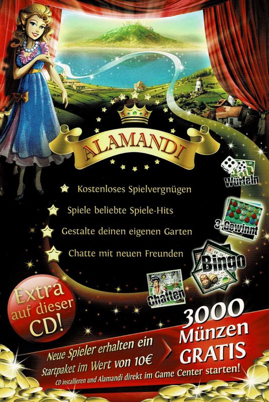 Advertisement for The Chronicles of Emerland Solitaire (Windows) (Deutschland Spielt release): Front