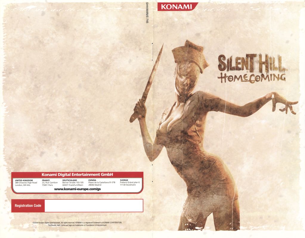 Manual for Silent Hill: Homecoming (Windows): Full