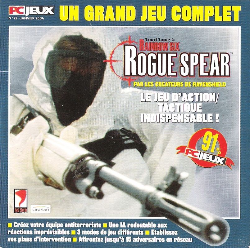 Front Cover for Tom Clancy's Rainbow Six: Rogue Spear (Windows) (PC Jeux n°72 - covermount 01/2004)