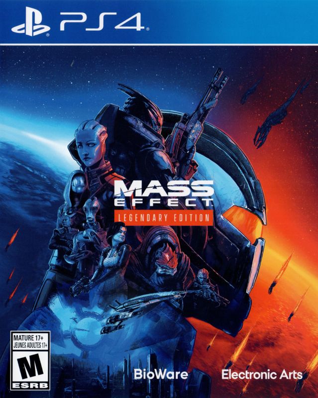 Front Cover for Mass Effect: Legendary Edition (PlayStation 4)