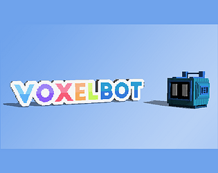 Front Cover for Voxel Bot (Browser) (itch.io release)