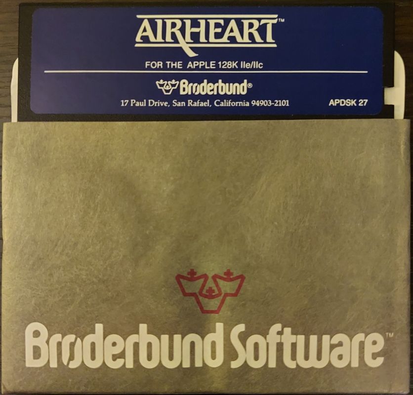 Media for Airheart (Apple II)