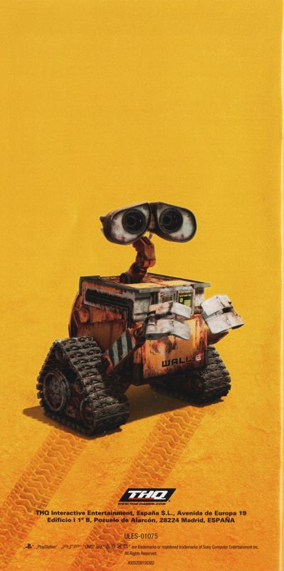 Disney•Pixar Wall-E cover or packaging material - MobyGames