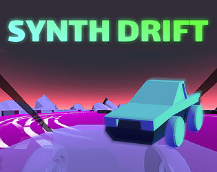 Front Cover for Synth Drift (Browser) (itch.io release)