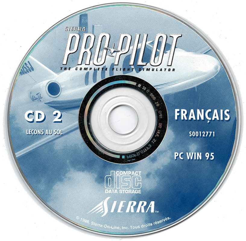 Media for Sierra Pro Pilot 98: The Complete Flight Simulator (Windows): CD 2 - Ground Lessons