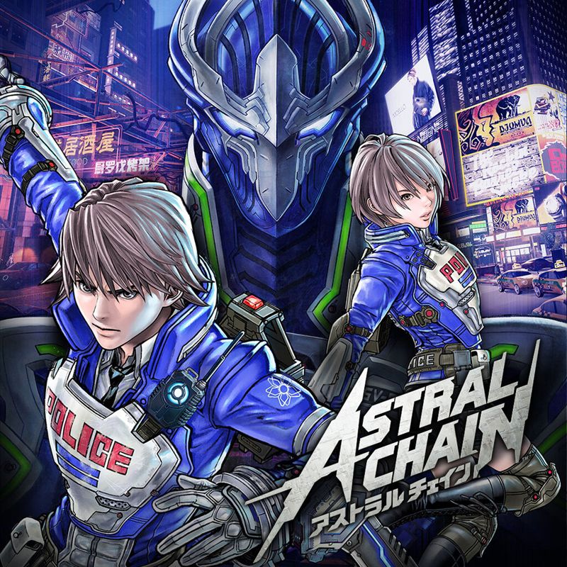 Front Cover for Astral Chain (Nintendo Switch) (download release): 2nd version