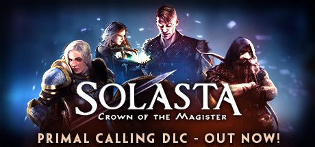 Front Cover for Solasta: Crown of the Magister (Windows) (Steam release): Primal Calling DLC - Out Now!