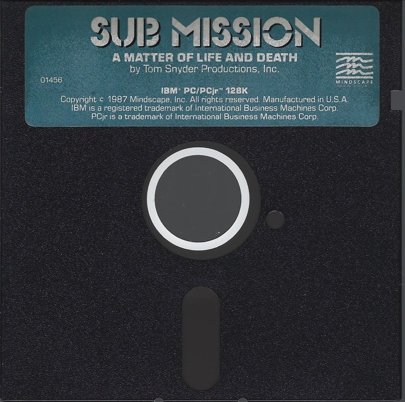 Media for Sub Mission (PC Booter)