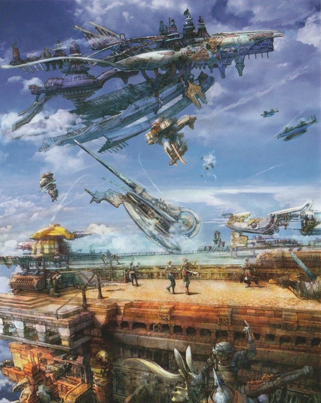 Inside Cover for Final Fantasy XII: The Zodiac Age (PlayStation 4): Left