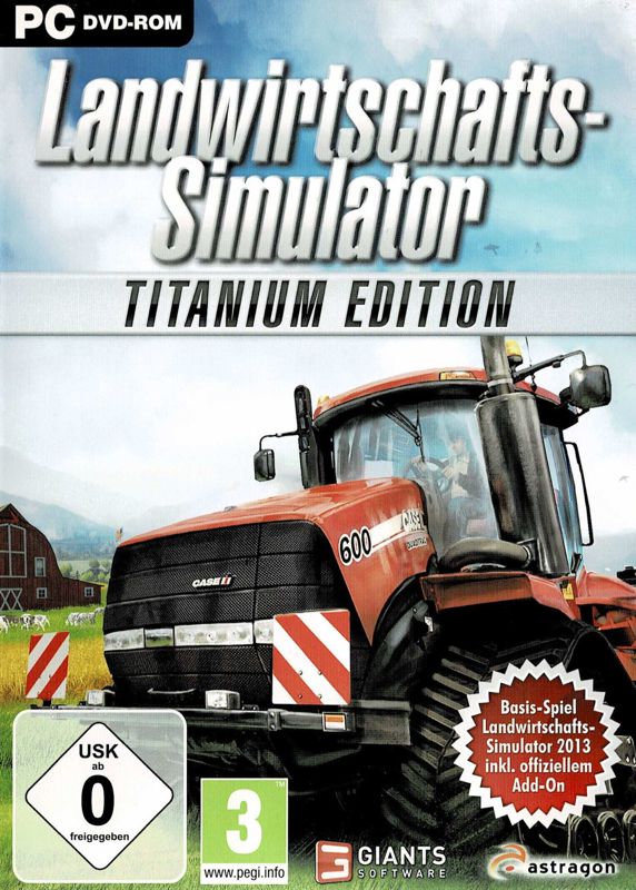 Front Cover for Farming Simulator 2013: Titanium Edition (Windows)