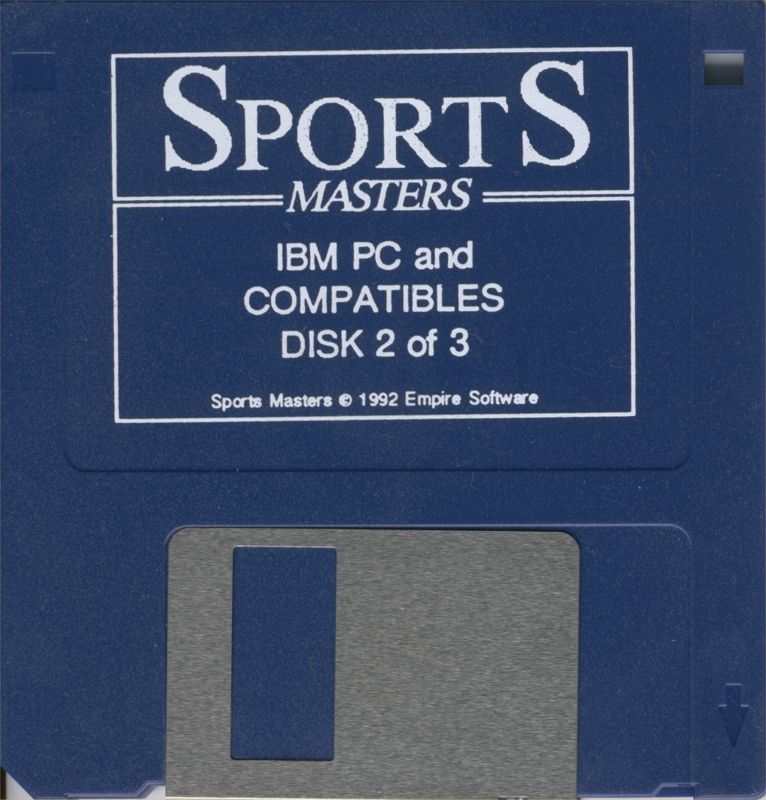 Media for Sports Masters (DOS): Disk 2