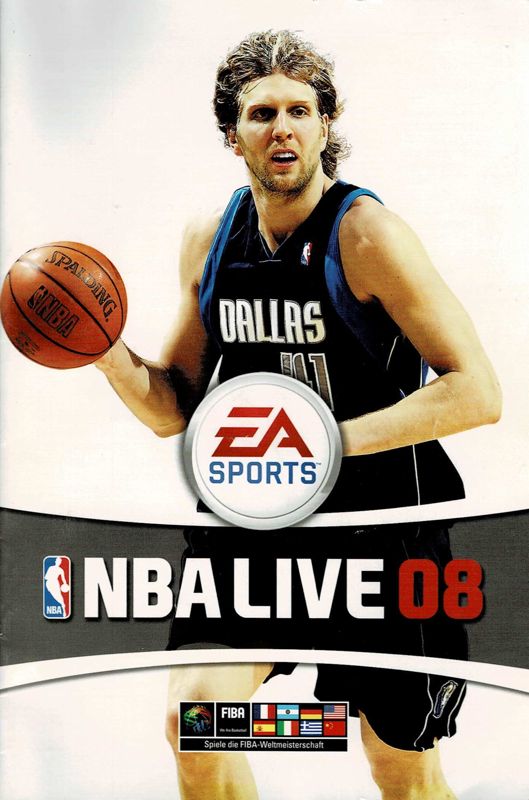 Manual for NBA Live 08 (Windows): Front