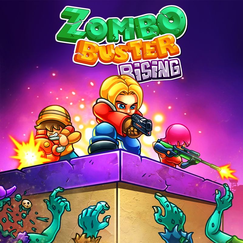 Front Cover for Zombo Buster Rising: Remastered (Nintendo Switch) (download release)