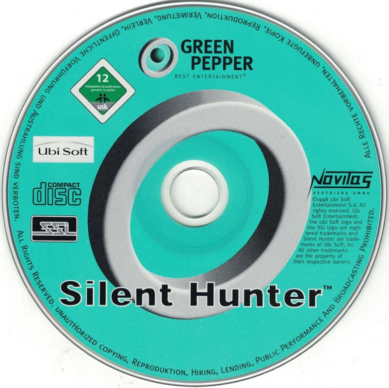 Media for Silent Hunter (DOS) (Green Pepper release (#149))