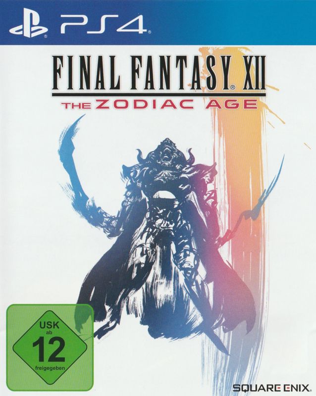 Front Cover for Final Fantasy XII: The Zodiac Age (PlayStation 4)