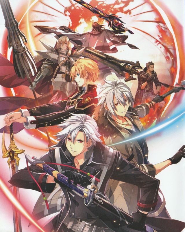 Inside Cover for The Legend of Heroes: Trails of Cold Steel IV - The End of Saga (PlayStation 4) (Frontline Edition): Left