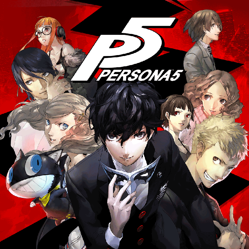 Front Cover for Persona 5 (PlayStation 3 and PlayStation 4) (download release)