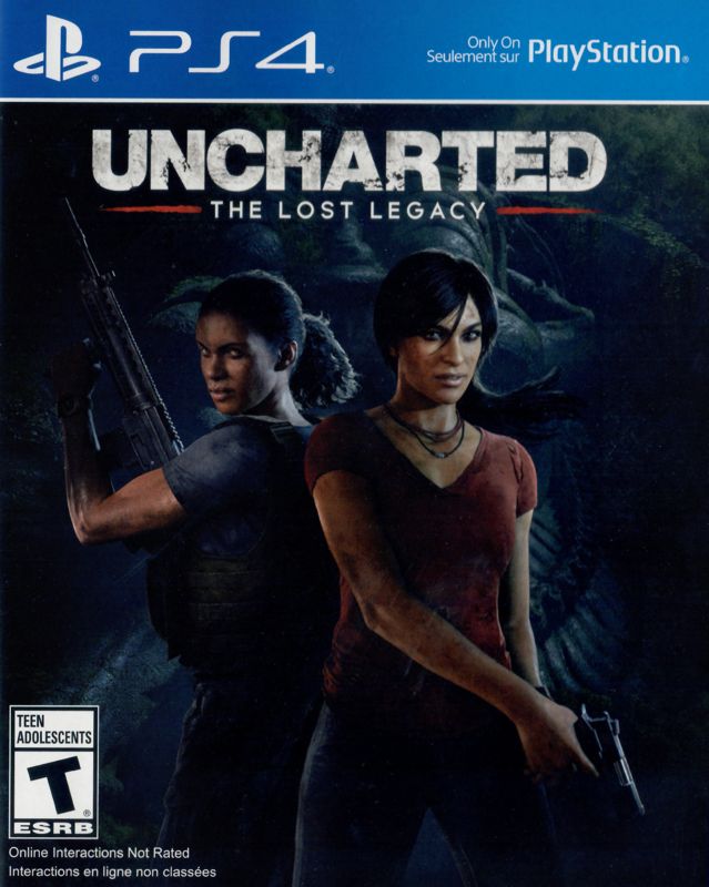Front Cover for Uncharted: The Lost Legacy (PlayStation 4)