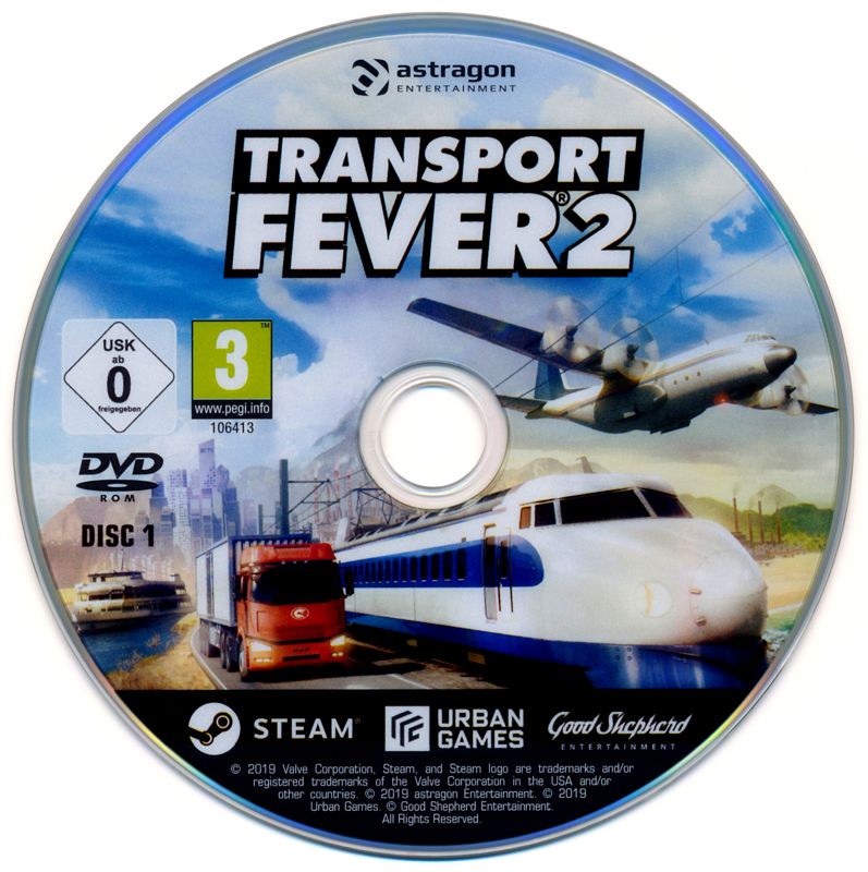 Media for Transport Fever 2 (Linux and Windows): Disc 1