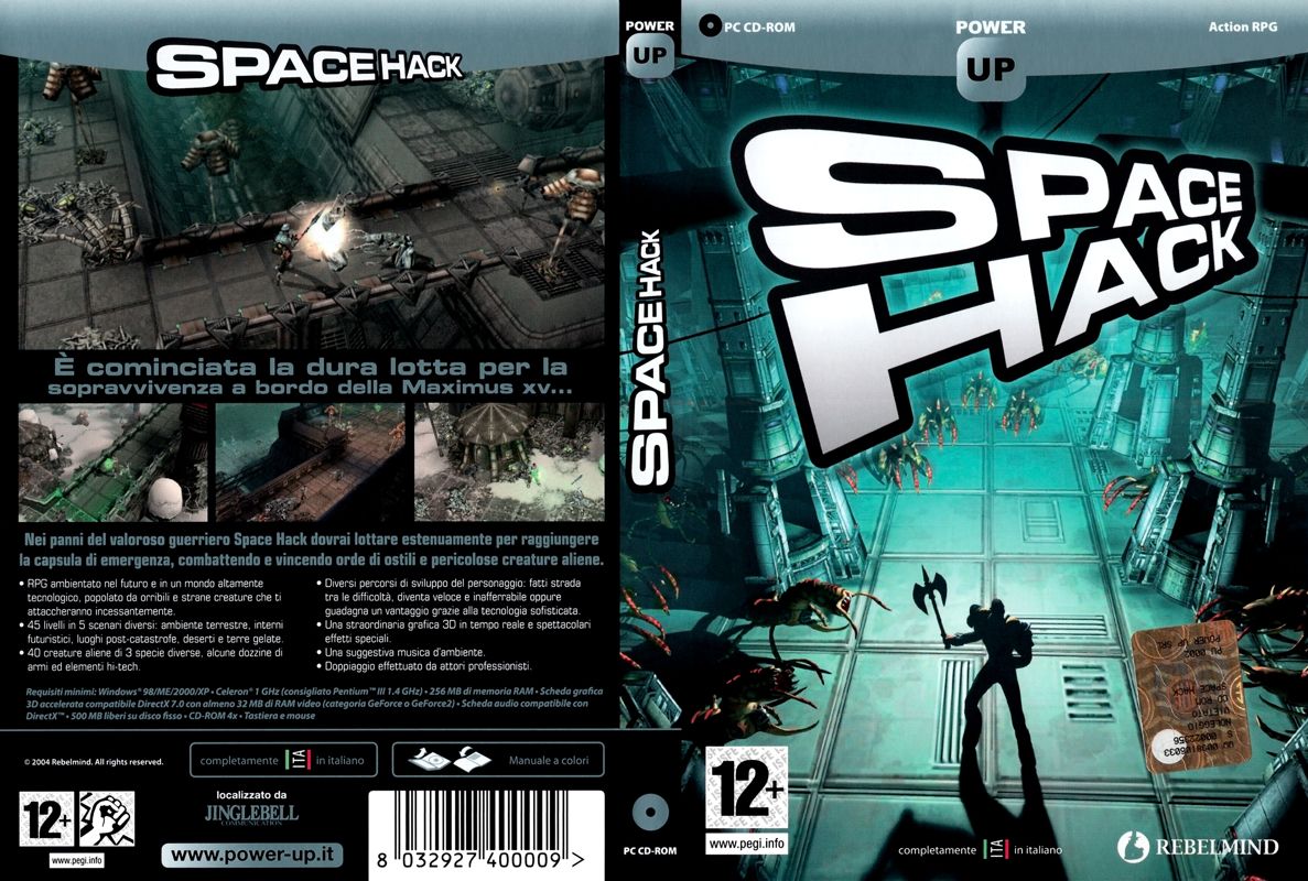 Space Hack cover or packaging material - MobyGames