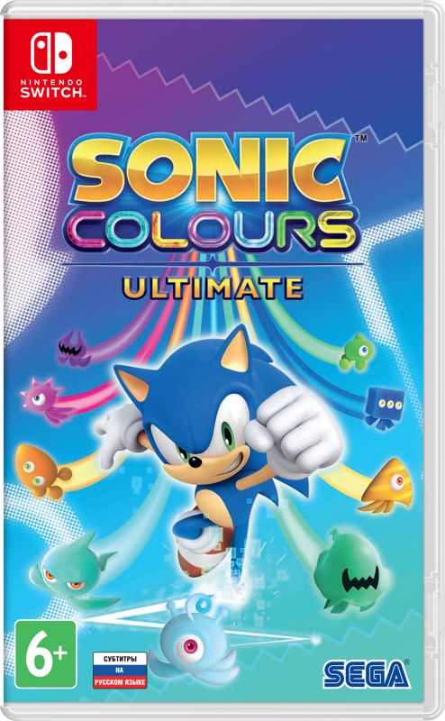 Front Cover for Sonic Colors: Ultimate (Nintendo Switch) (download release)