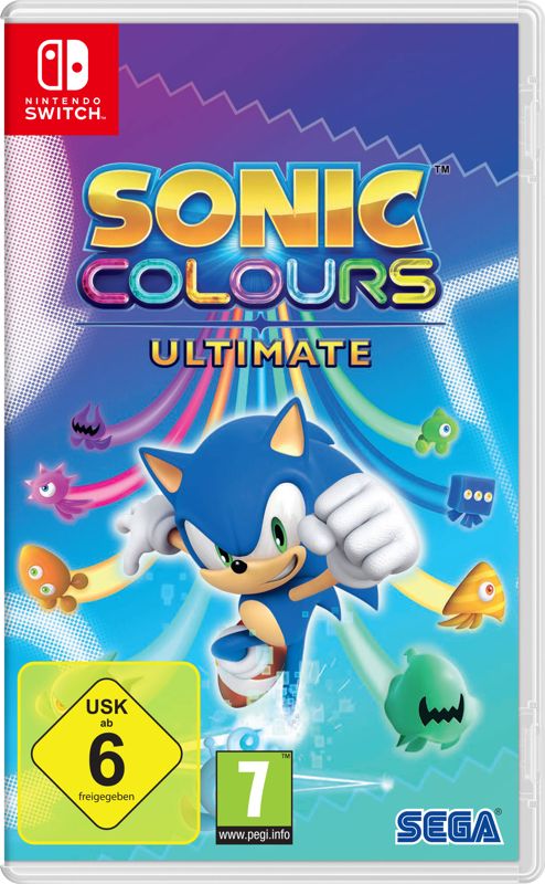 Front Cover for Sonic Colors: Ultimate (Nintendo Switch) (download release)