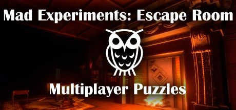 Front Cover for Mad Experiments: Escape Room (Linux and Macintosh and Windows) (Steam release): 1st version