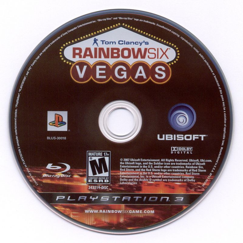 Media for Tom Clancy's Rainbow Six: Vegas (PlayStation 3)