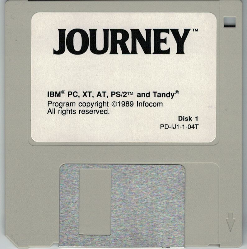 Media for Journey: The Quest Begins (DOS): 3.5" Disk 1