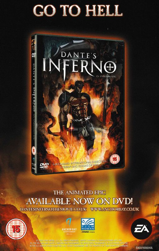 Advertisement for Dante's Inferno (Xbox 360)