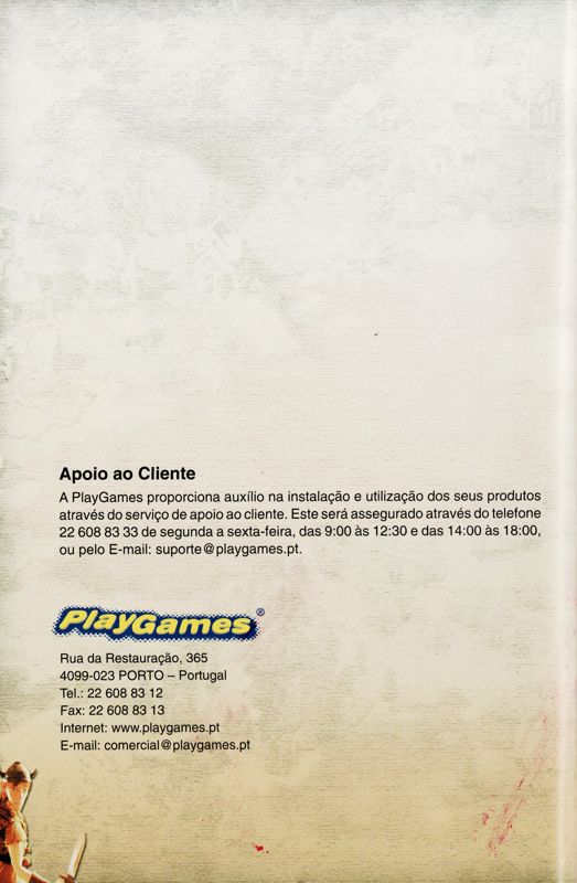 Manual for Cultures 2: The Gates of Asgard (Windows) (Selecção release): Back