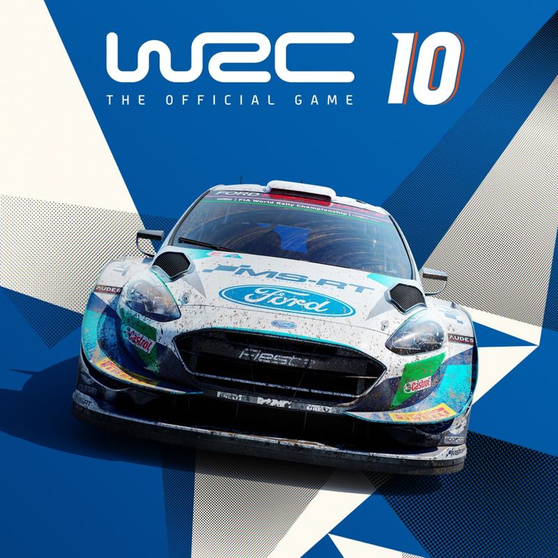 Front Cover for WRC 10 (PlayStation 4 and PlayStation 5) (download release)