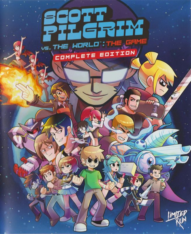 Other for Scott Pilgrim vs. The World: The Game - Complete Edition (Classic Edition) (Nintendo Switch) (Sleeved Clam-shell Box): Box Inlay - Front