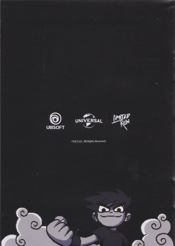 Manual for Scott Pilgrim vs. The World: The Game - Complete Edition (Classic Edition) (Nintendo Switch) (Sleeved Clam-shell Box): Back