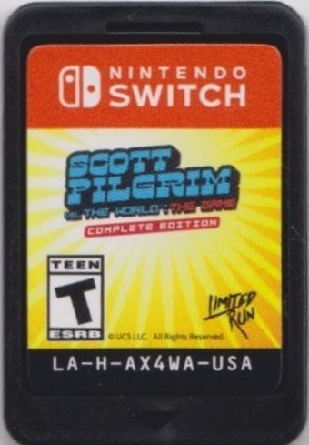 Media for Scott Pilgrim vs. The World: The Game - Complete Edition (Classic Edition) (Nintendo Switch) (Sleeved Clam-shell Box)