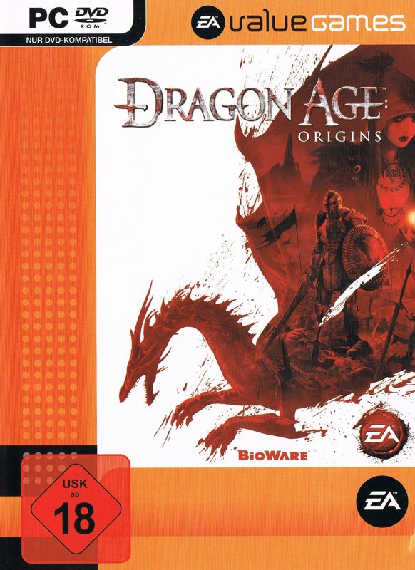 Front Cover for Dragon Age: Origins (Windows) (EA Value Games release)