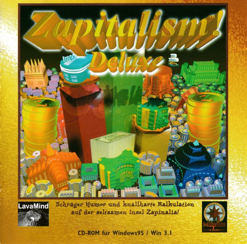 Front Cover for Zapitalism! (Windows and Windows 3.x)