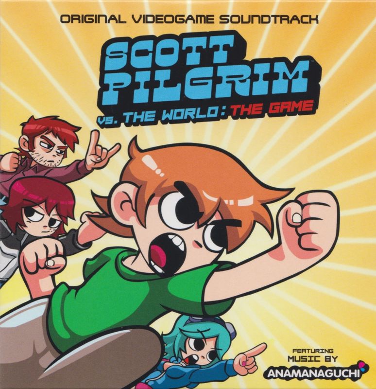 Soundtrack for Scott Pilgrim vs. The World: The Game - Complete Edition (Classic Edition) (Nintendo Switch) (Sleeved Clam-shell Box): Slipcase - Front