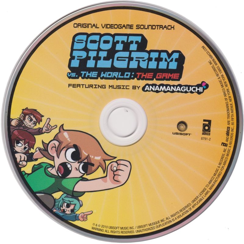 Soundtrack for Scott Pilgrim vs. The World: The Game - Complete Edition (Classic Edition) (Nintendo Switch) (Sleeved Clam-shell Box): CD