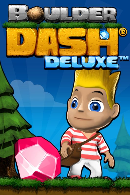 Front Cover for Boulder Dash Deluxe (Windows Apps and Xbox One and Xbox Series) (download release)