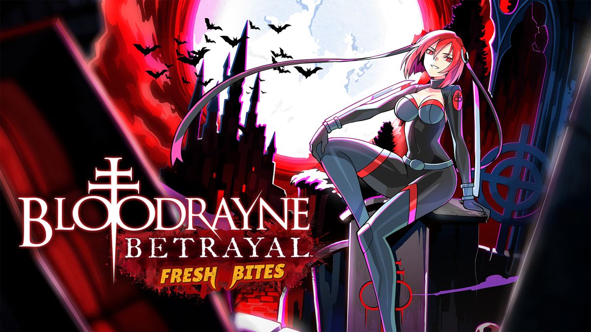 Front Cover for BloodRayne: Betrayal - Fresh Bites (Nintendo Switch) (download release)