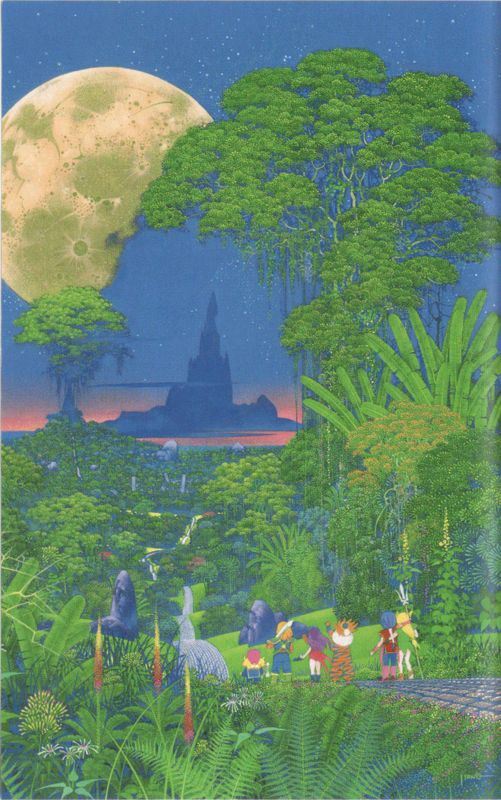 Inside Cover for Collection of Mana (Nintendo Switch): Left