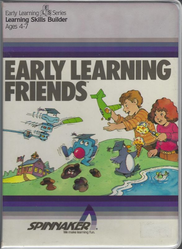 Front Cover for Early Learning Friends (Commodore 64)