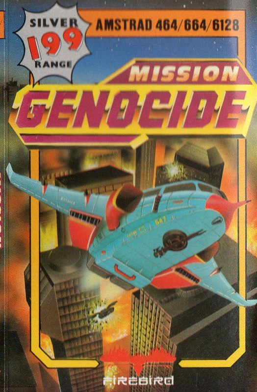 Front Cover for Mission Genocide (Amstrad CPC)
