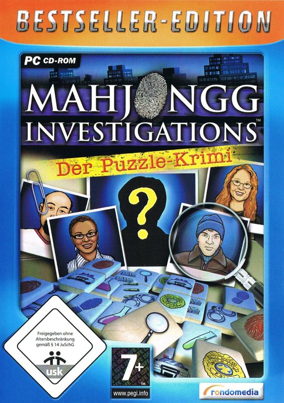 Front Cover for Mahjongg Investigations: Under Suspicion (Windows) (Bestseller-Edition release)
