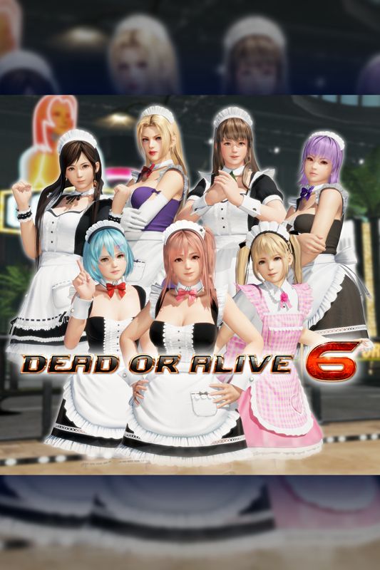 Front Cover for Dead or Alive 6: Maid Costume Set (Xbox One) (download release)