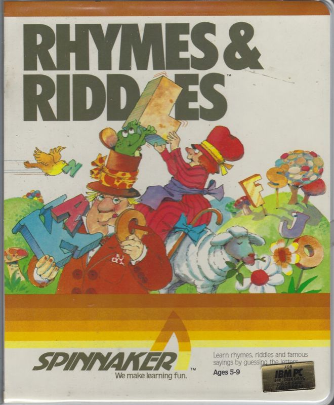 Front Cover for Rhymes & Riddles (DOS)